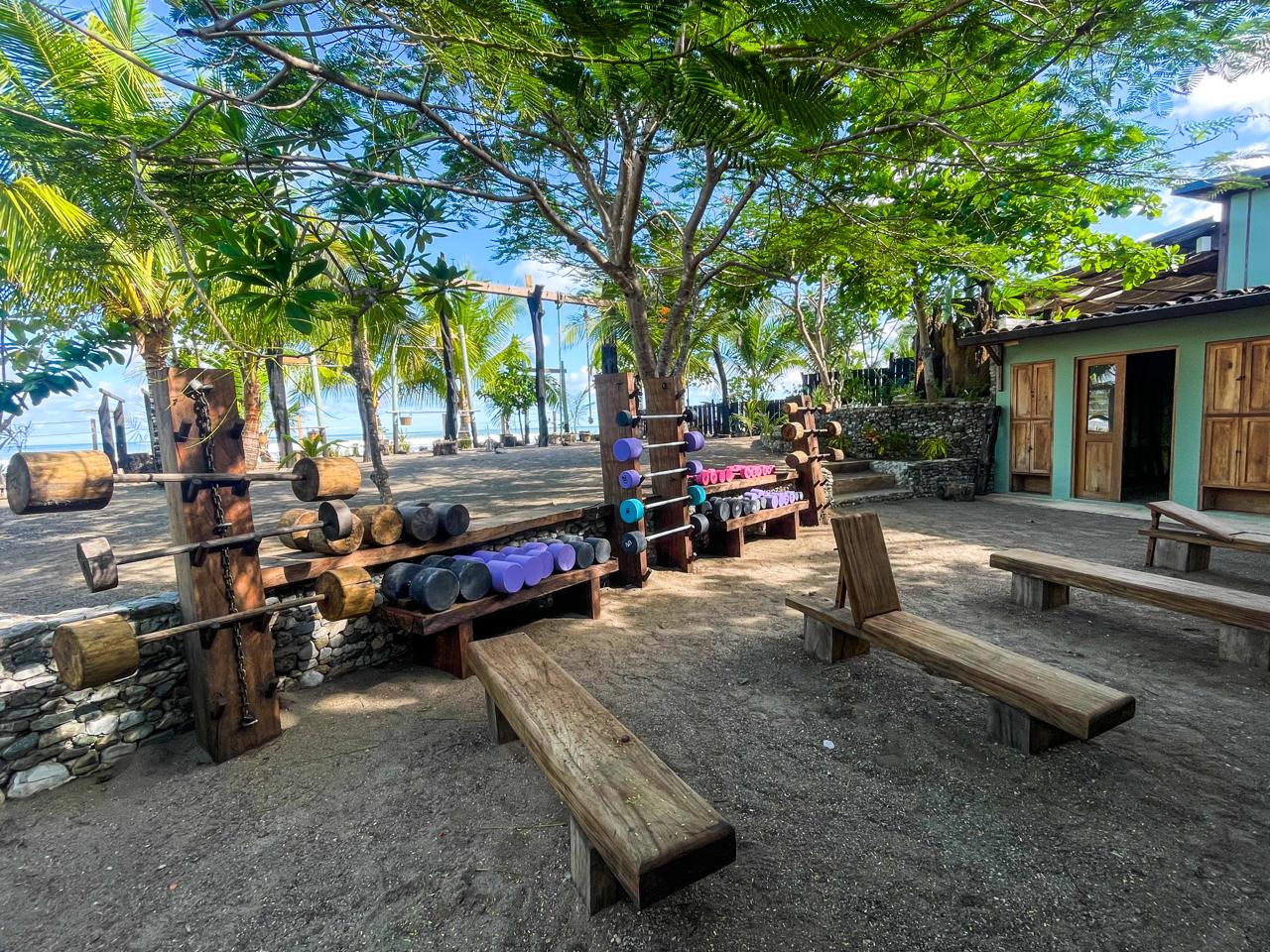 Outdoors gym